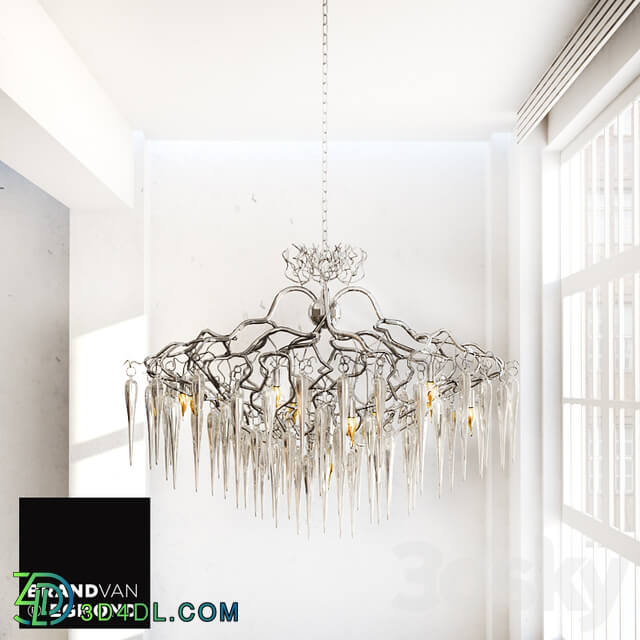 Hollywood HOCGL120N Pendant light 3D Models