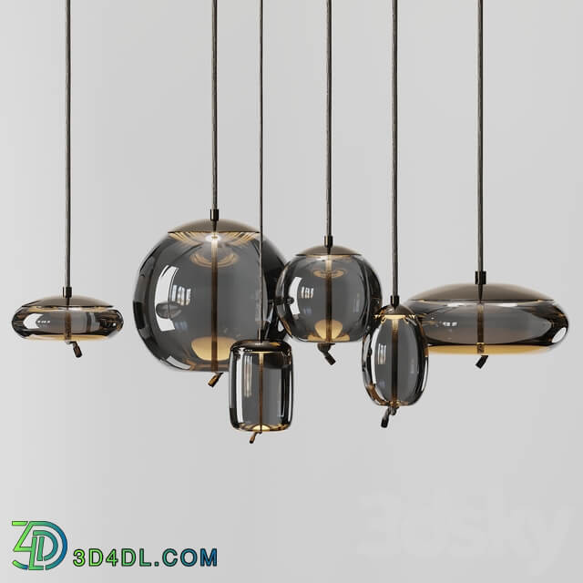 Knot Disco LED Pendant Pendant light 3D Models