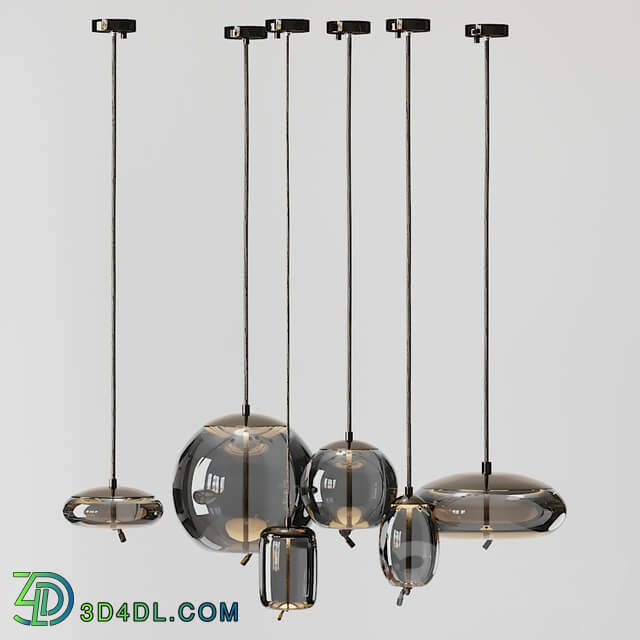 Knot Disco LED Pendant Pendant light 3D Models