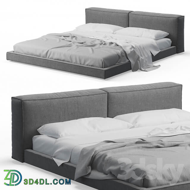 Bed Neowall Bed by Living Divani