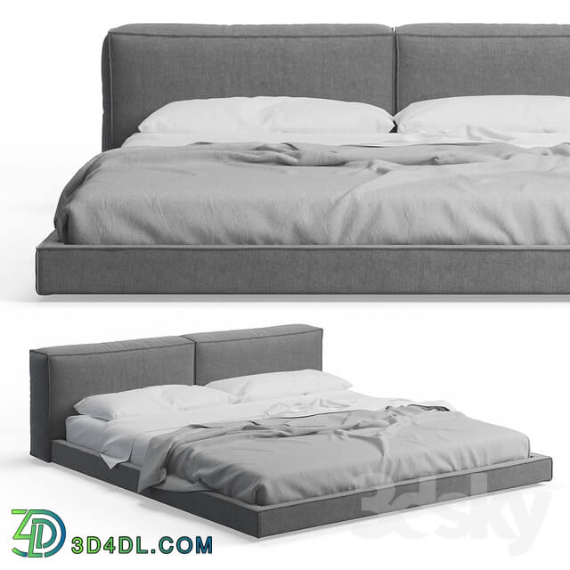 Bed Neowall Bed by Living Divani