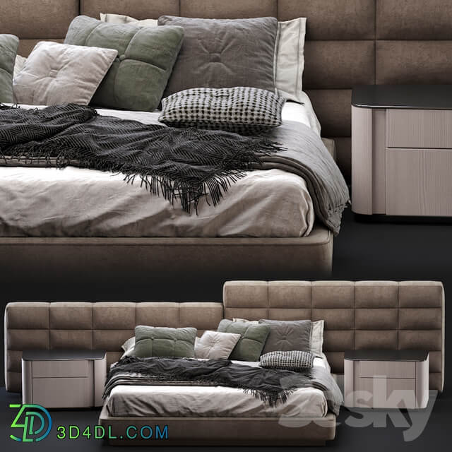 Bed Minotti Lawrence Bed