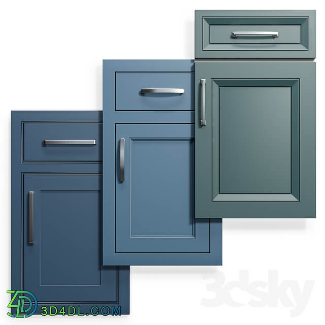 Kitchen Cabinet Doors Set 10
