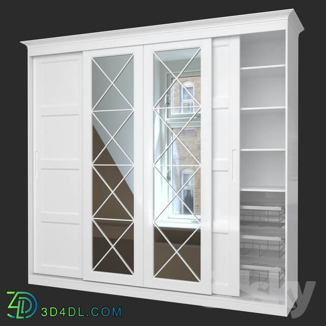 Wardrobe Display cabinets Sliding wardrobe SKM 80 10 