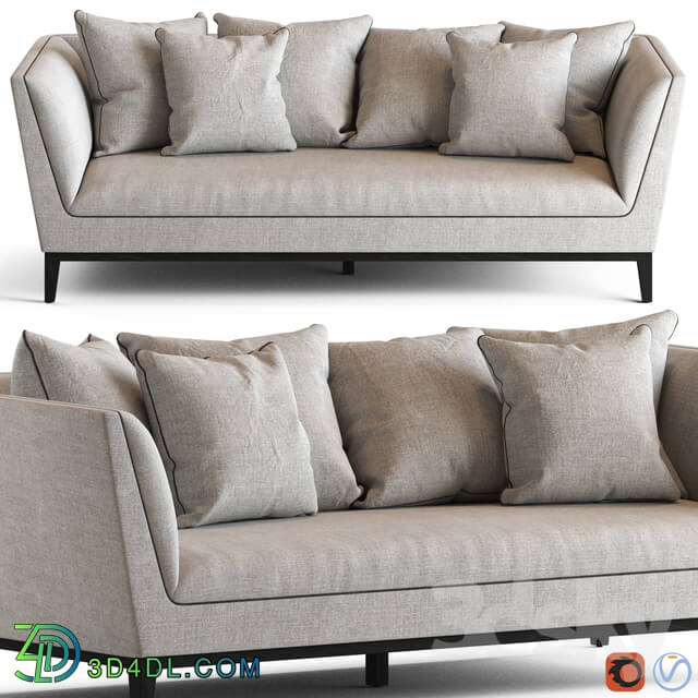 Globewest Vittoria Hampton 3 Seater Sofa