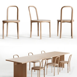 Table Chair WoodNotes SIRO 