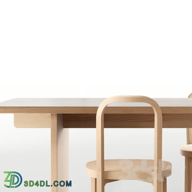 Table Chair WoodNotes SIRO