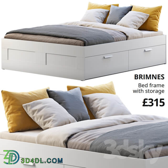 Bed Ikea brimnes 5