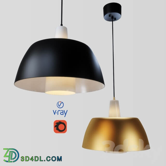 SOLO ceiling lamp from the company MARKSLOJD Sweden. Pendant light 3D Models