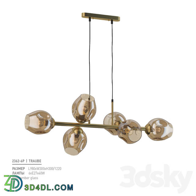 Favorite 2362 6P Pendant light 3D Models