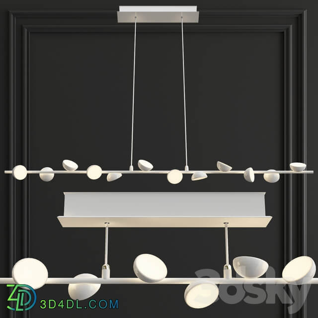 mantra adn 6262 Pendant light 3D Models