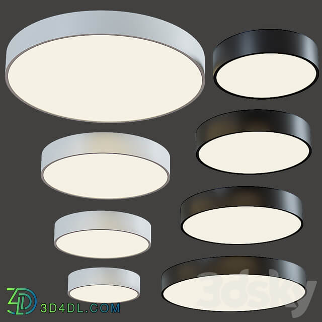 SP TOR TB400 500 600 800 Ceiling lamp 3D Models