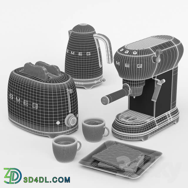 Set of kitchen appliances SMEG