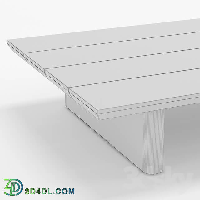 RH Outdoor Baimain coffee table