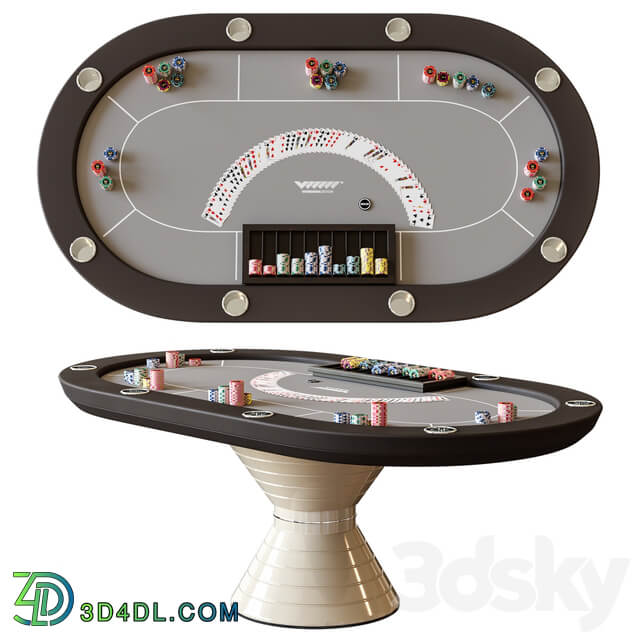 Vismara design poker table