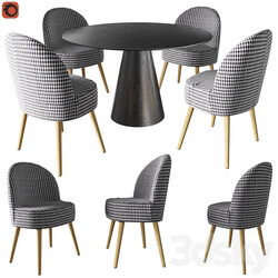 Table Chair Table Mayra AM.PM chair QUILDA la redoute 