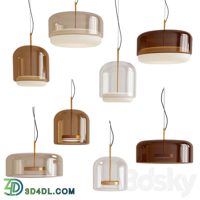 Vetreria Vistosi Jube Sp 2 type Pendant light 3D Models