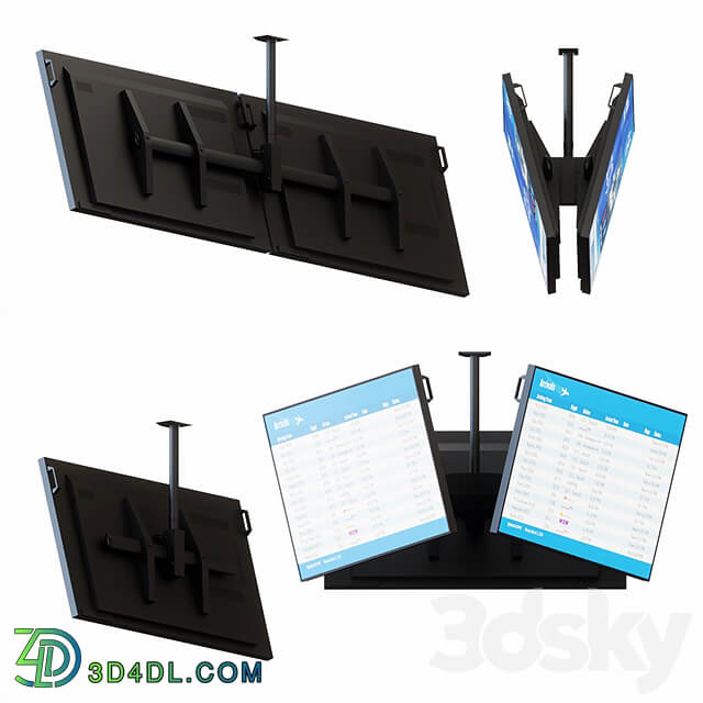 PC other electronics Ceiling Mount Information Displays