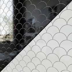 Ceramic wall tile EQUIPE SCALE Fan 2 3D Models 
