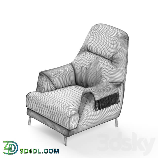 Leyra Armchair Natuzzi Italia