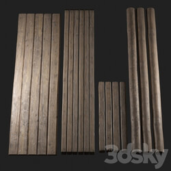 Miscellaneous timber logs  