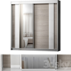 Wardrobe Display cabinets Modern 2 Door Sliding Wardrobe Hokku Designs Colou 