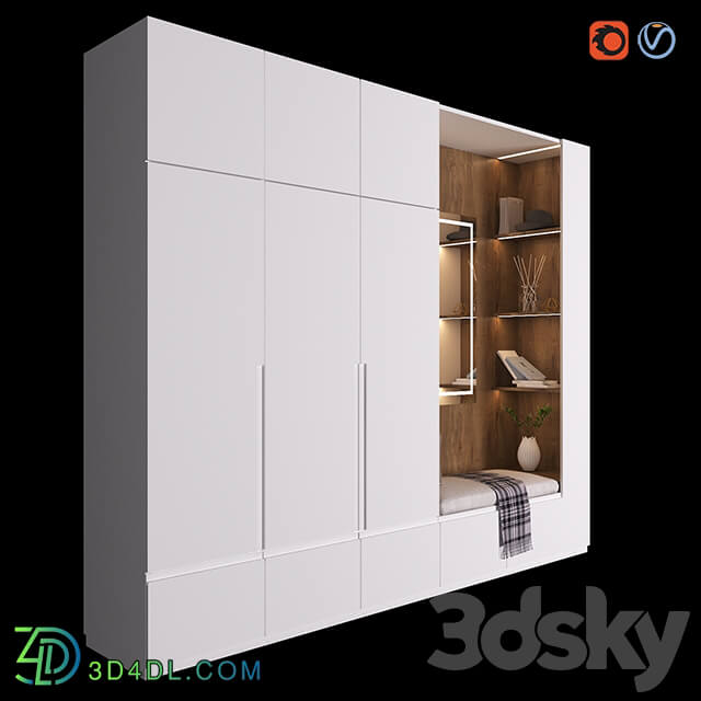 Furniture composition 2 3D Models