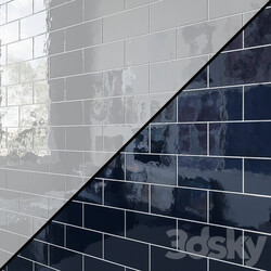 Ceramic wall tile EQUIPE VILLAGE 6.5x13.2 cm 15 colors 