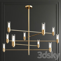 Level chandelier Pendant light 3D Models 