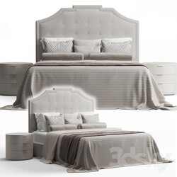 Bed Upholstered Rectangular Bed 