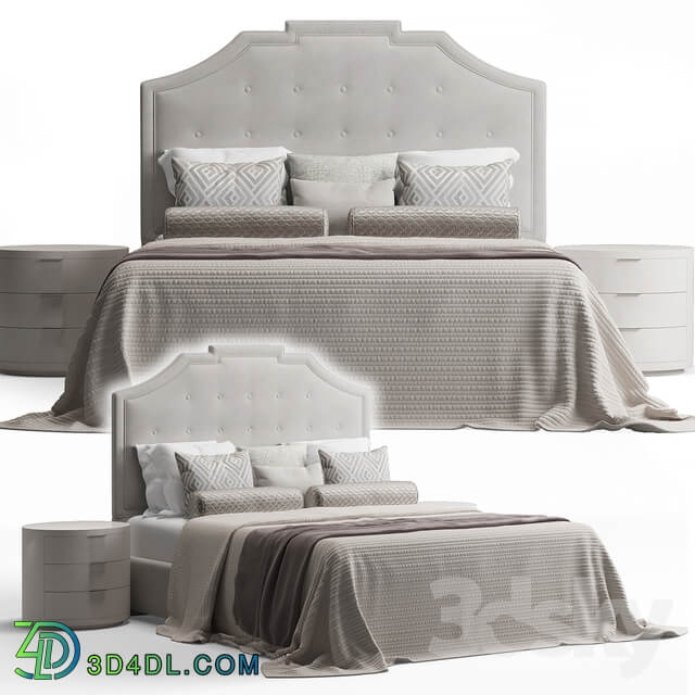 Bed Upholstered Rectangular Bed