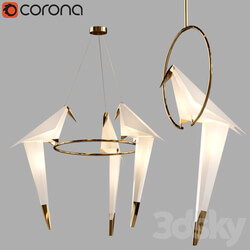 Perch light chandelier Pendant light 3D Models 
