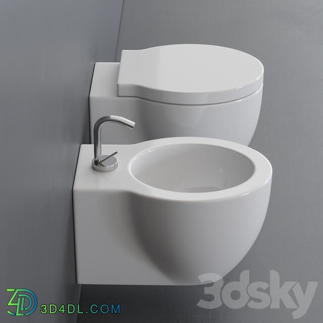 Ceramica Cielo Easy Evo Wall Hung WC
