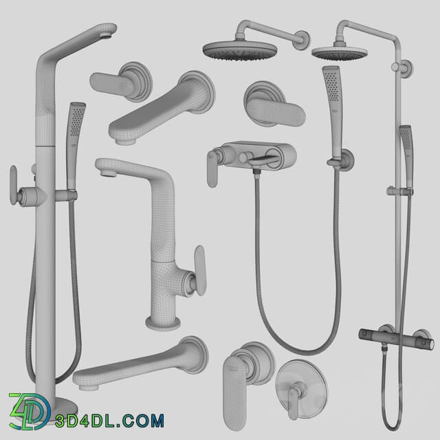 Mixers and showers GROHE Veris set 70