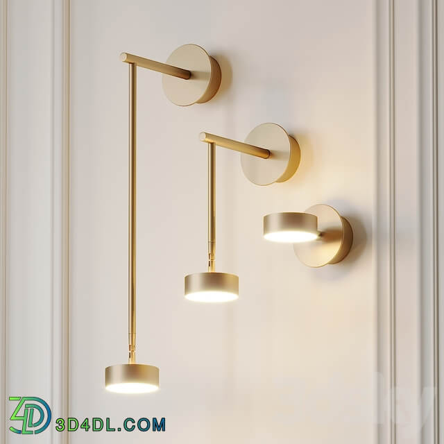 Softspot wall sconce by Giopato Coombes 3D Models