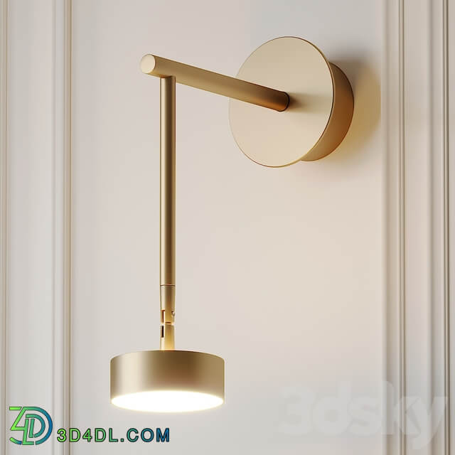 Softspot wall sconce by Giopato Coombes 3D Models