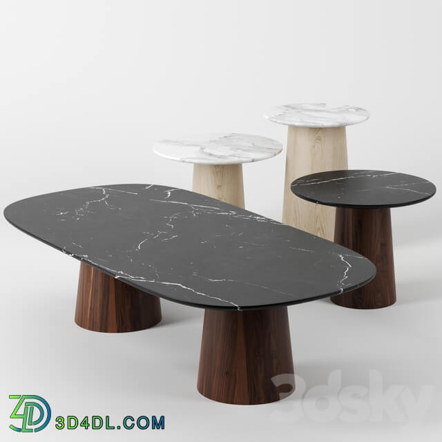 Spule Coffee Table by Stahl and Band