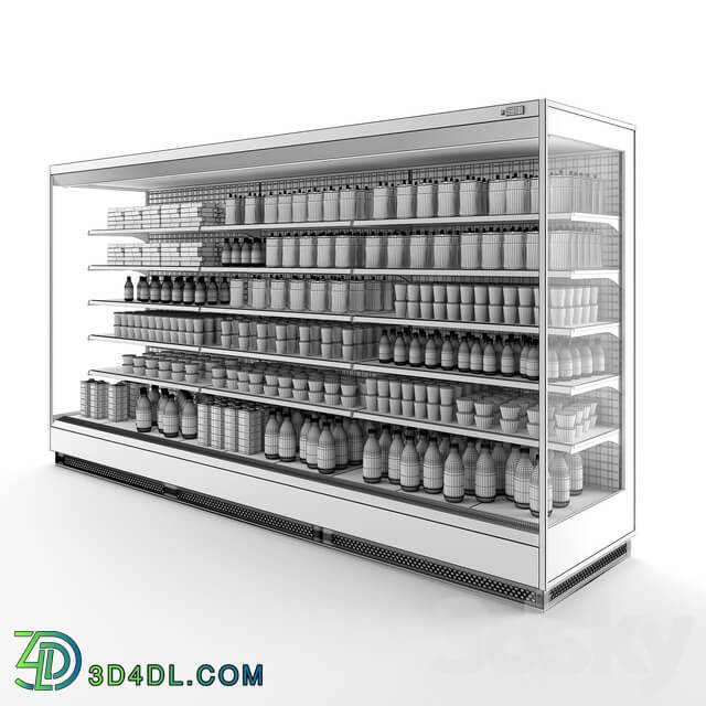 Refrigerated display case Brandford Tesey.