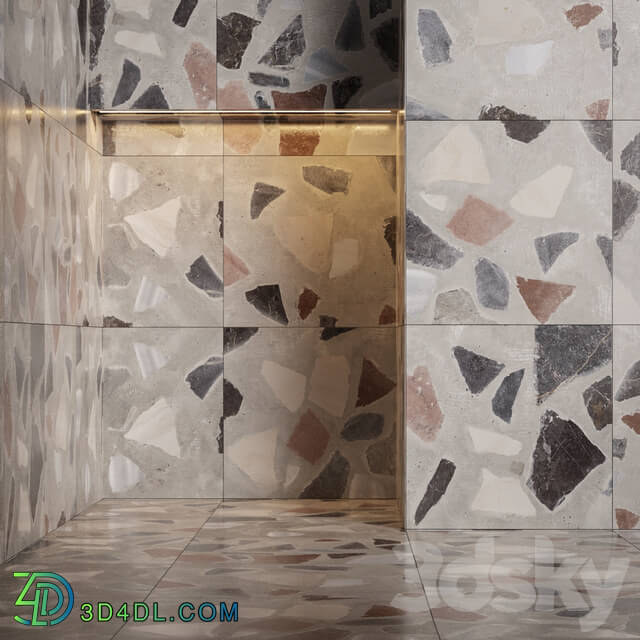 Large terrazzo