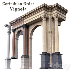 Corinthian Order Vignola Column 