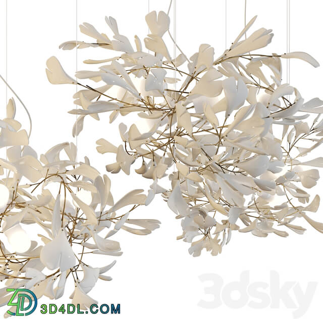 Andreea Braescu Chandelier GINKGO C 117 Pendant light 3D Models