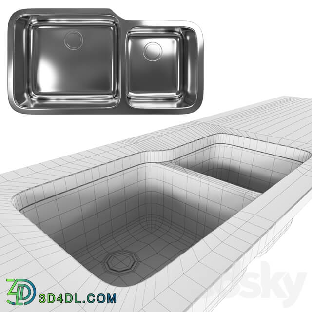 sink undermount GAX 120 by Franke