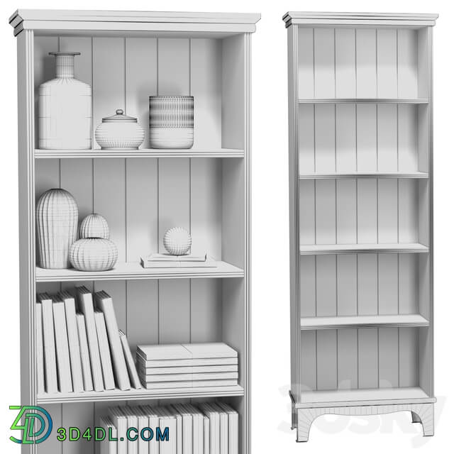 Ikea LOMMARP bookcase Wardrobe Display cabinets 3D Models