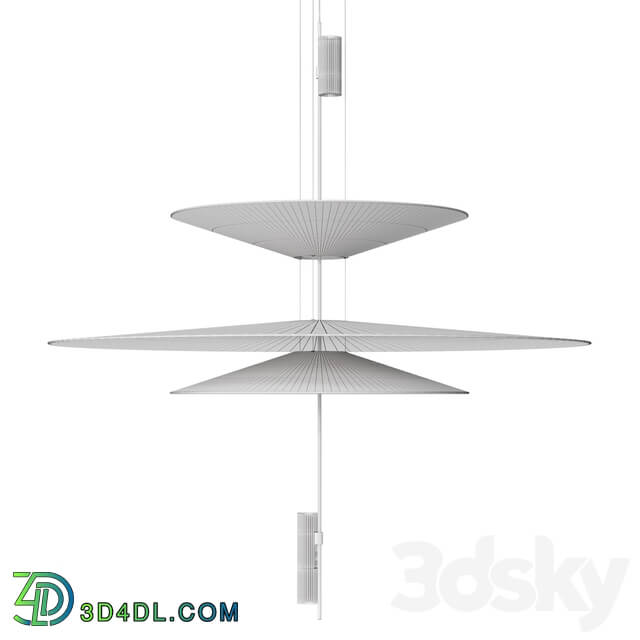 Vibia flamingo Pendant light 3D Models