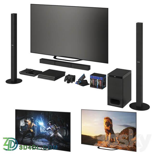 Sony tv system