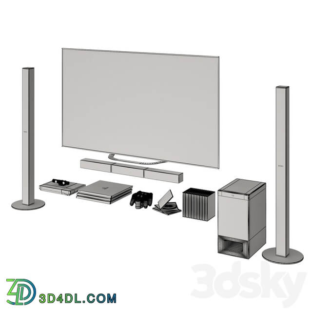 Sony tv system