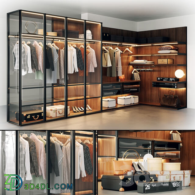 Wardrobe Display cabinets Molteni GLISS MASTER WARDROBE