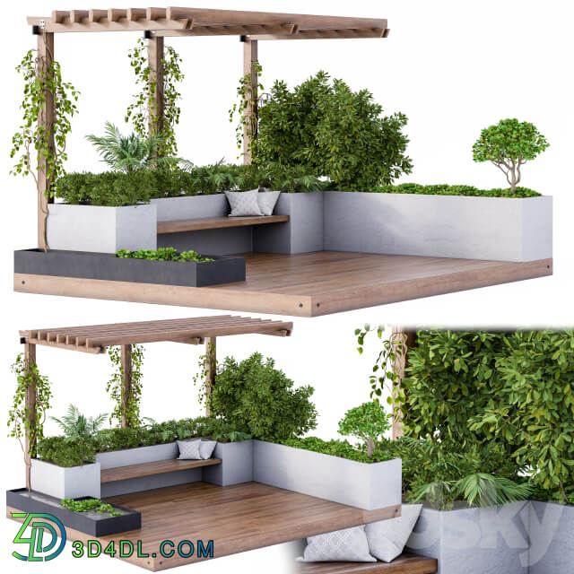 Other Roof Garden and Landscape Furniture with Pergola