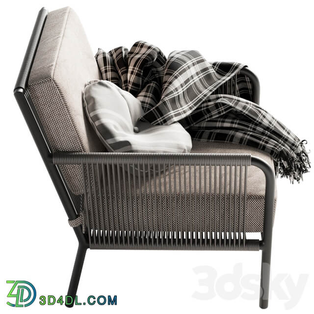 Morocco Graphite Lounge Chair Crate and Barrel