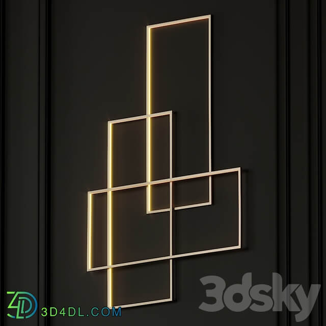 Goose Featjer Modern Wall Sconce